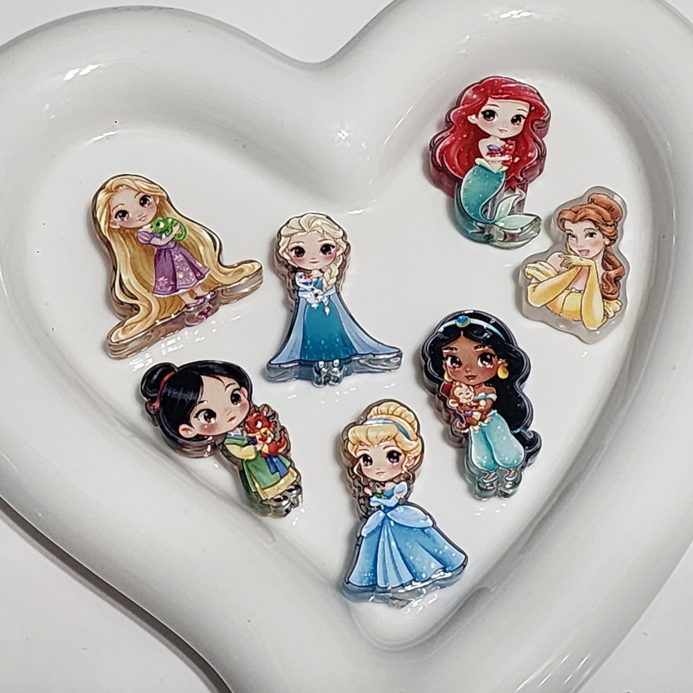 Princess Beads 10 Pcs Focal Bead Beaded Pen Jewelry Making Charms Acrylic
